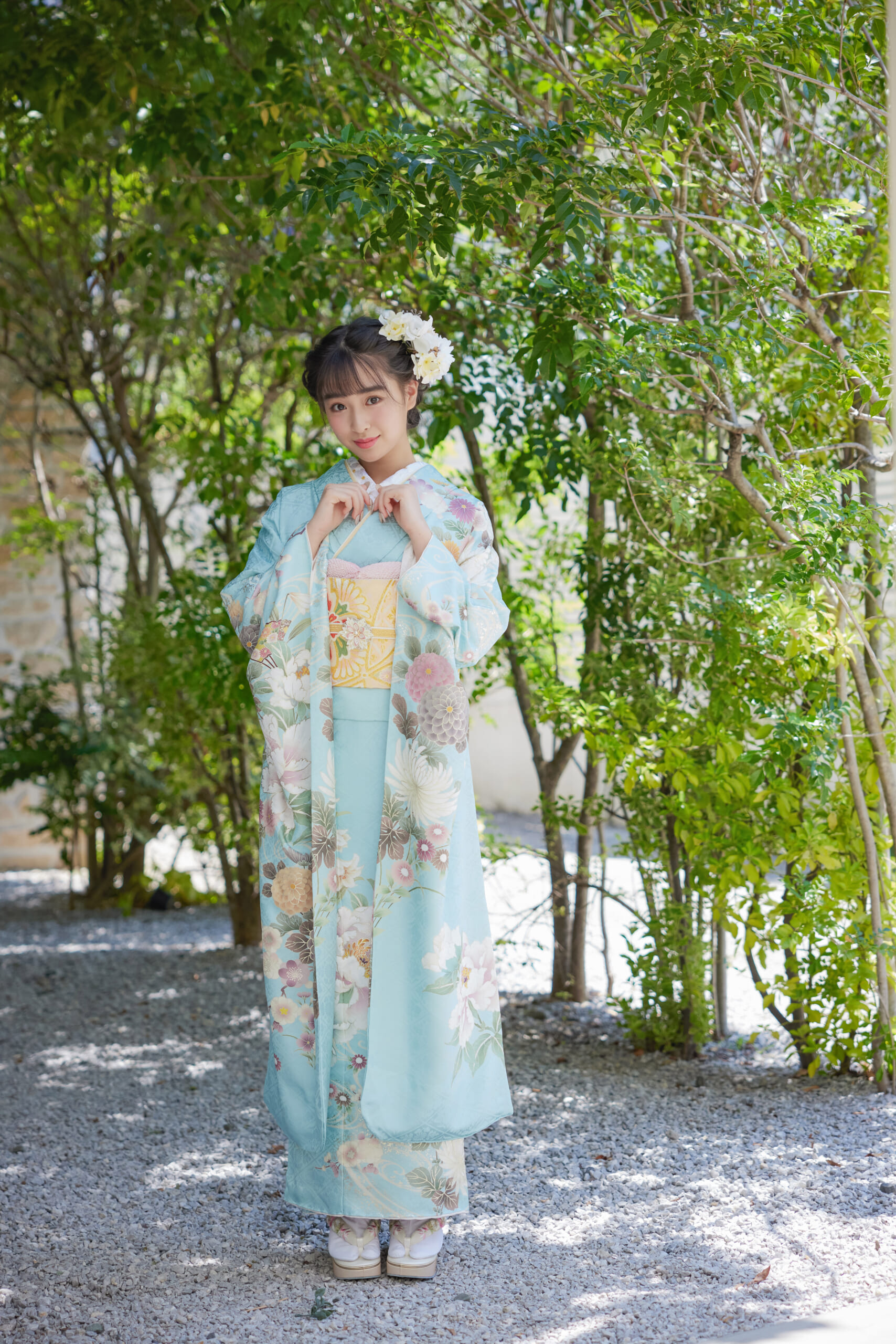 Basic Bright Green Rib Extreme Crop - Image 2