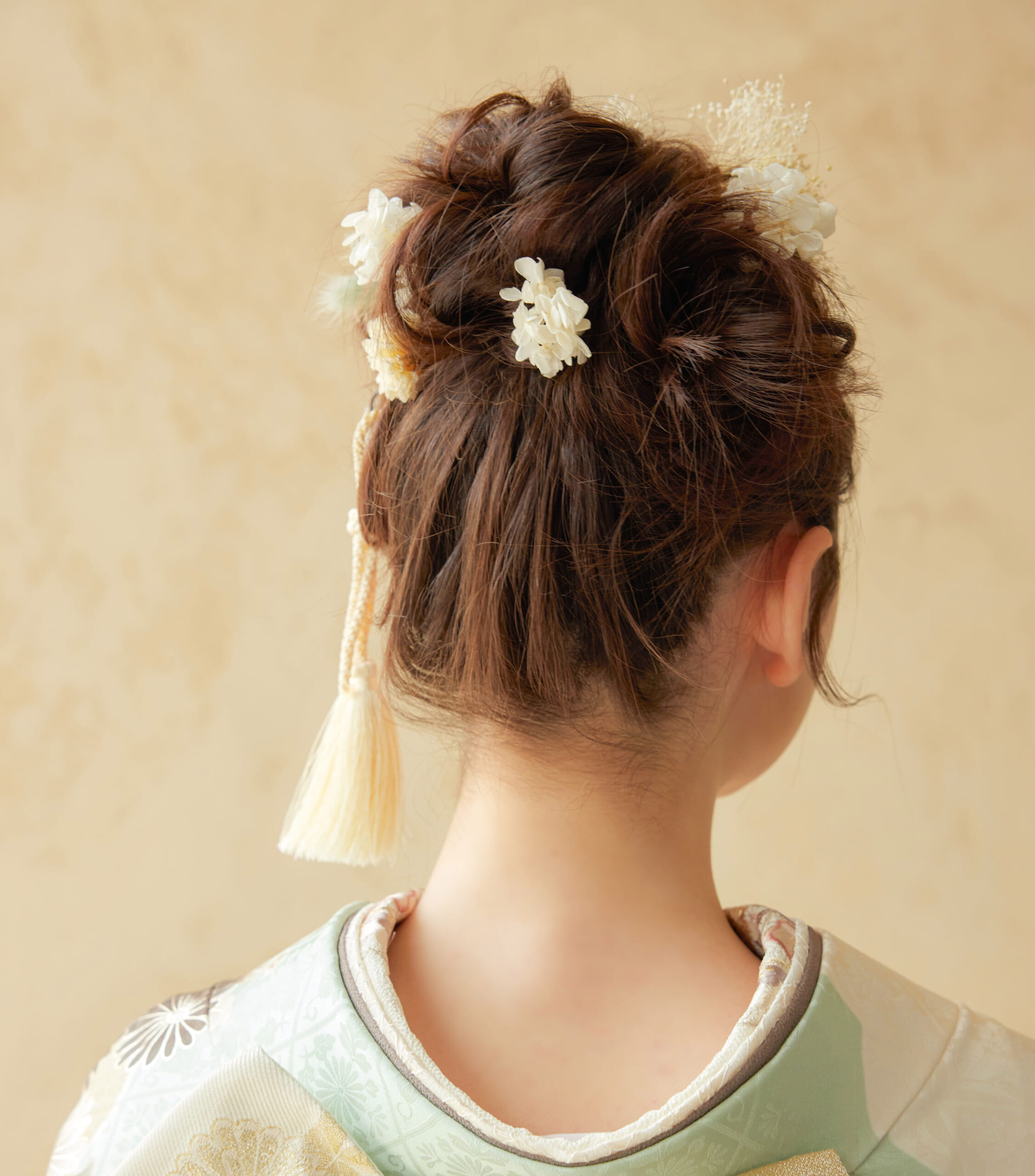 編み込みディテール ノースリーブ フロー ブラウス - Image 2