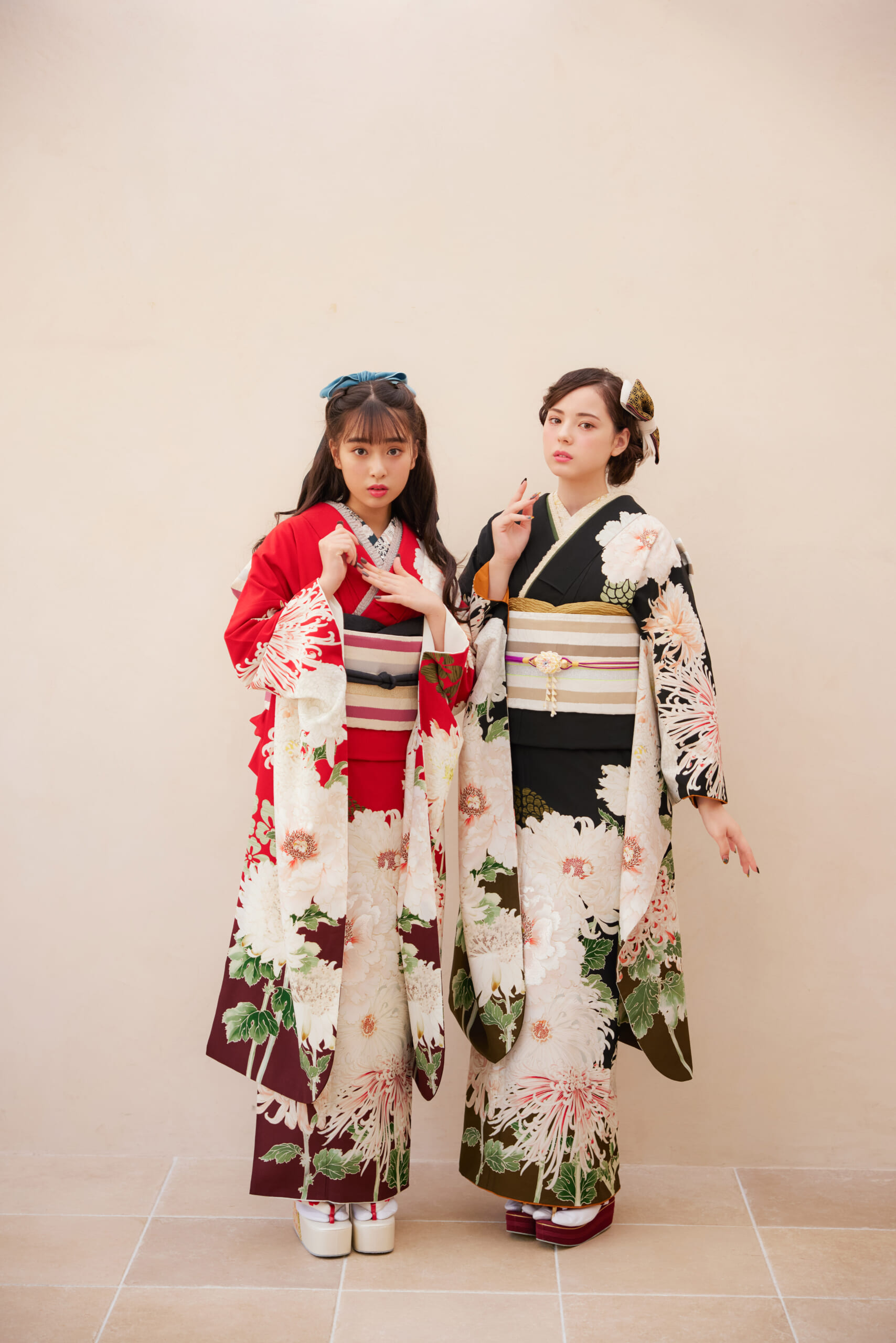 綿長袖ストライプTシャツ - Image 2